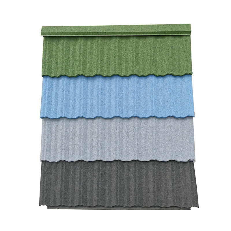 USA roof tiles Galvanized stone coated steel Classic Tile for house building flat roofing sheets 